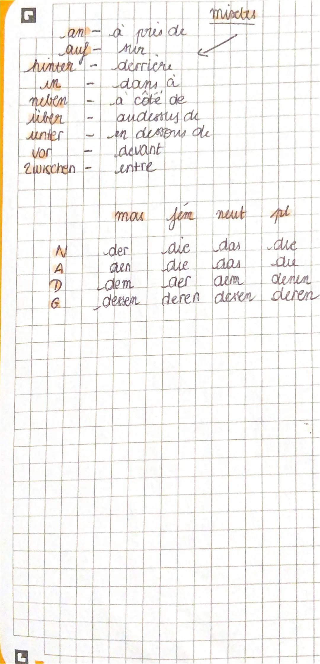 2 Accusaty
COD (que, quor?)
CCL (on va )
A den
A
D
إلى السياسة
deurs.
in
A
mase fém next ne
die das die
den die das die
dem der dem den n
de