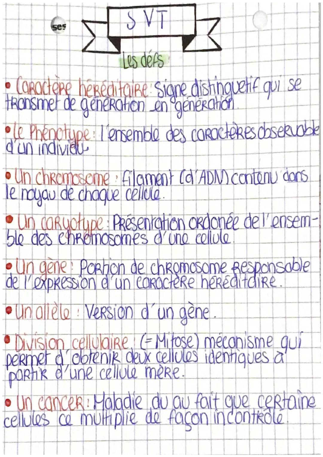 Quelque définitions