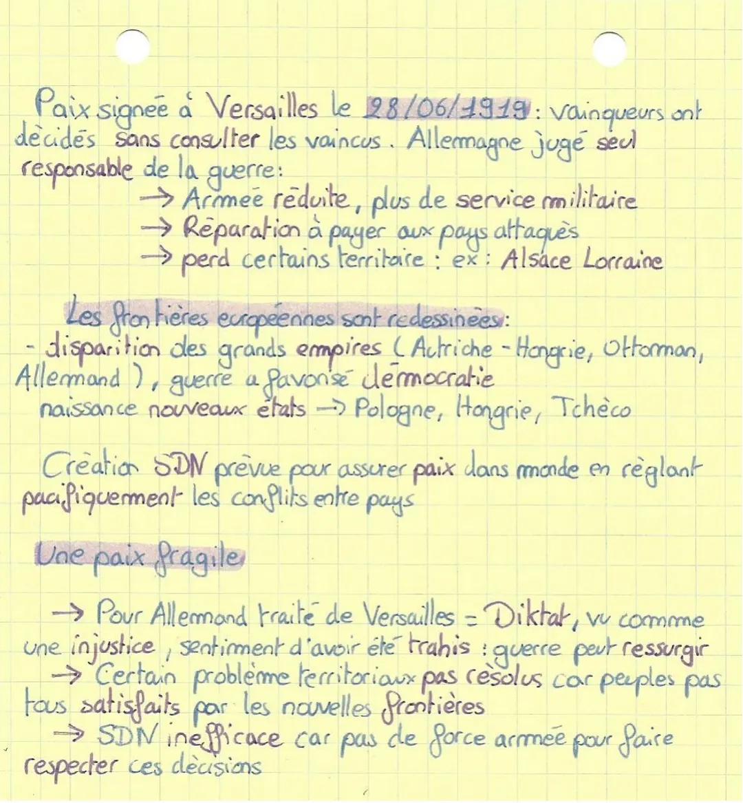 HISTOIRE
L
Civils et militaires dans la 1 ere guerre
Pourquoi la guerre ?
•Tensions anciennes en Europe:
guerre mondiale
→rivalités territoi
