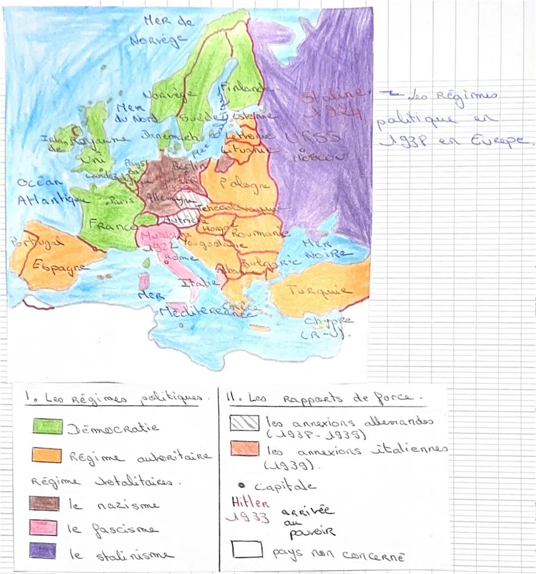 Programme
3
Histoire: Piche de révision
Theme : L'Europe, un theatre majeur des
gueree Jotales (1914-1945)
Chapitre 2
du pregramme Chapitr