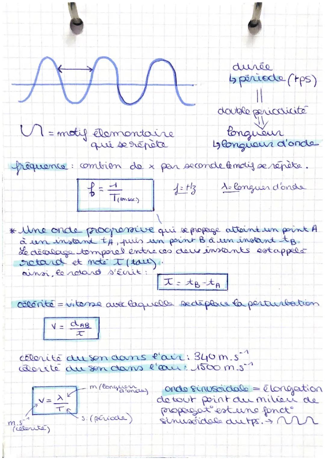 ONDES MÉCANIQUE
妹
в
3)
llllllllllllllemme
1) l'élongation
2) l'amplitude
3) point d'équilibre
(+)
(→→→)
onde transo-
ersale
onde longitudi-