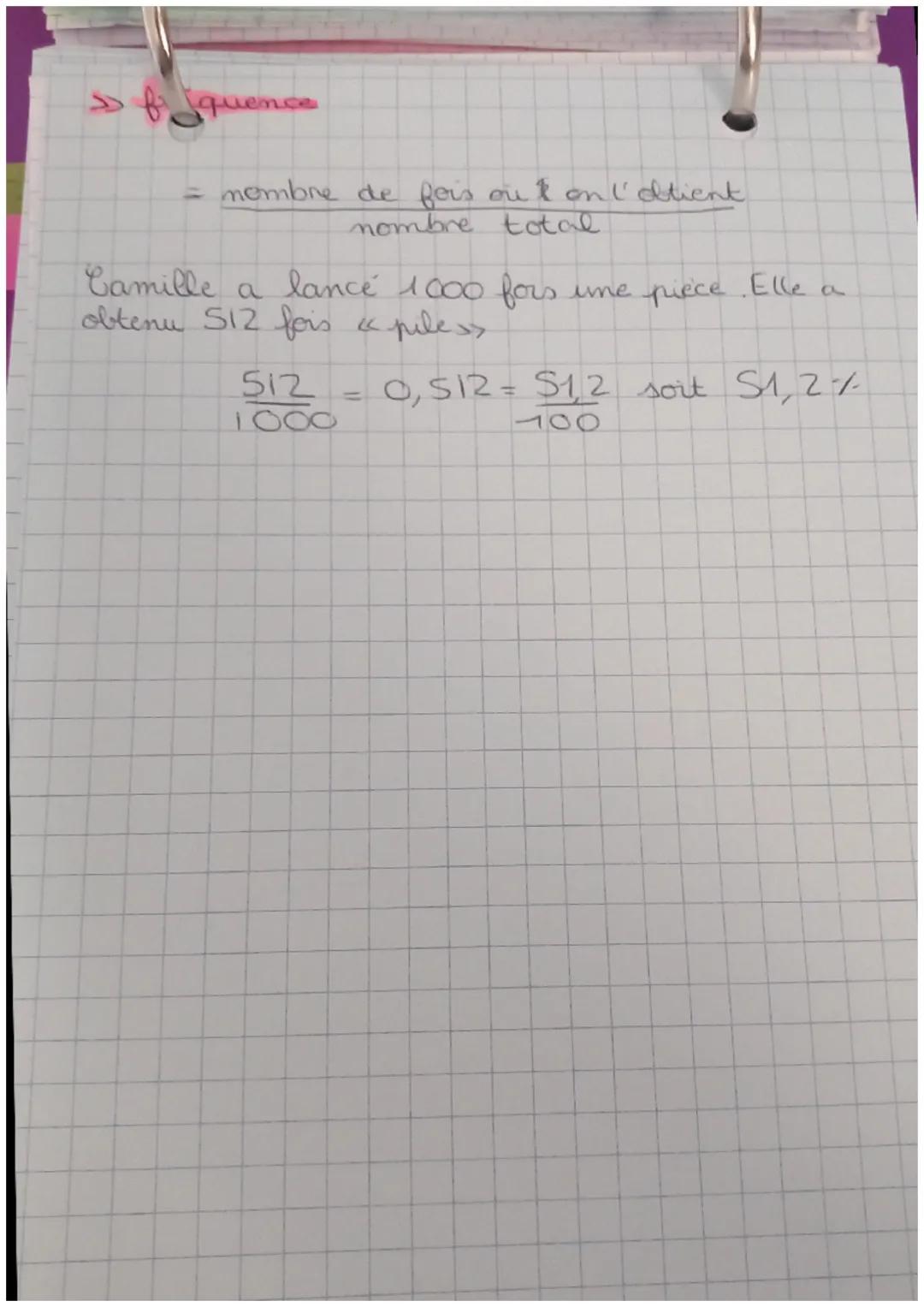 # maths
Brobabilités et Statistiques.
> Probabilité de l' evenement
Nombore de resultats favorable à l' evenement
Nombres de résultats
p