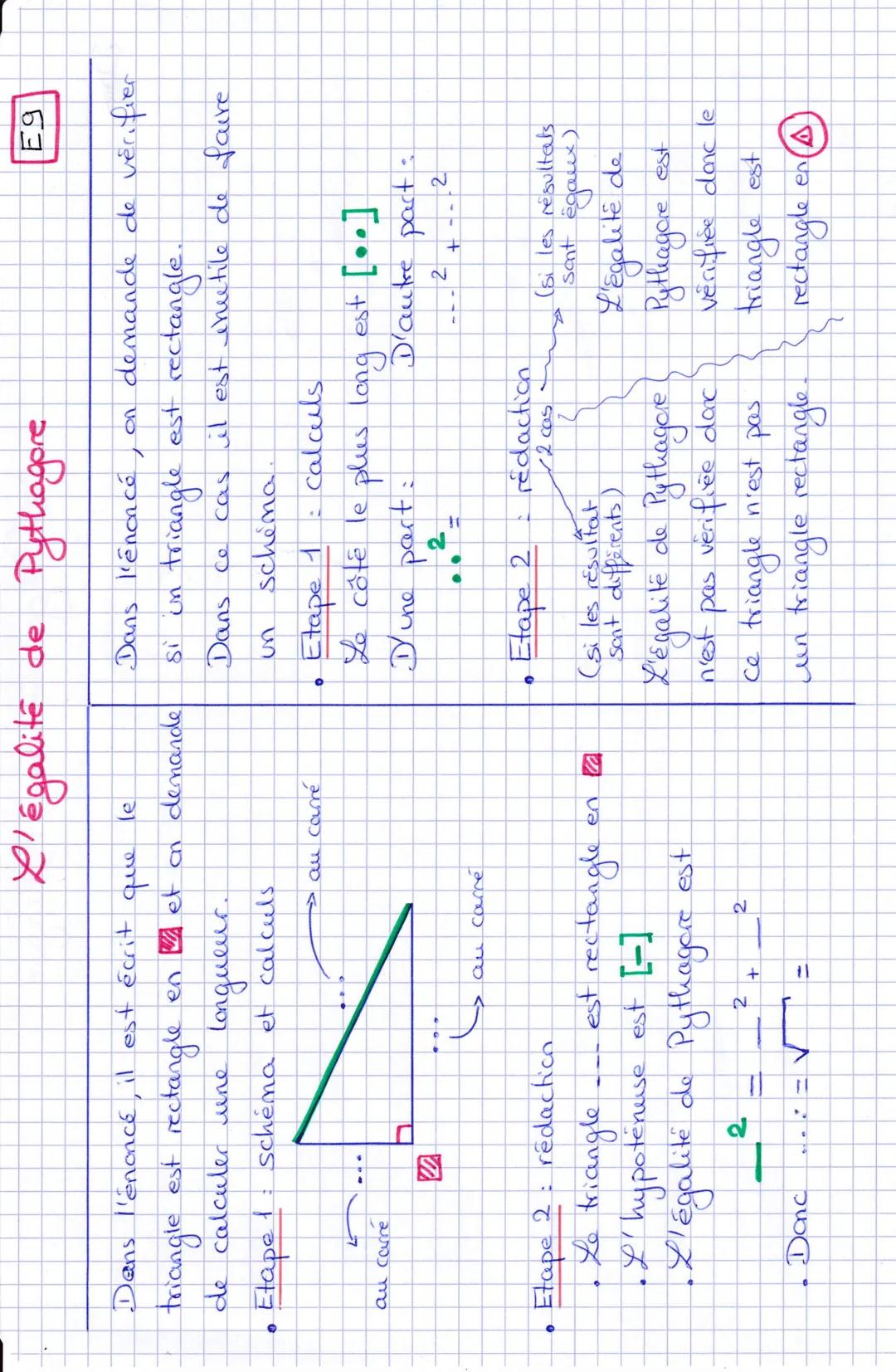 Dans l'énoncé, il est écrit
triangle est rectangle
de calculer une
Etape 1: schéma
57
al carre
#
Donc
S
U
d
P
que
en et on demande
longueur.