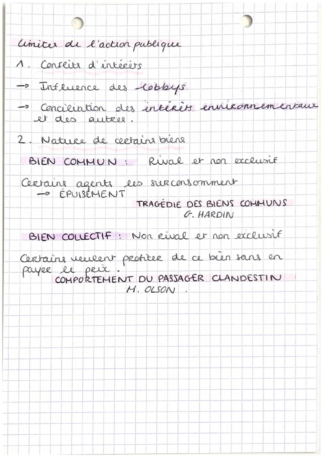 # Quelle action pour
l'environnement
PROBLEME PUBLIC: problème qui concerne la
collectivité et appelle une prise en charge
politique
us ac