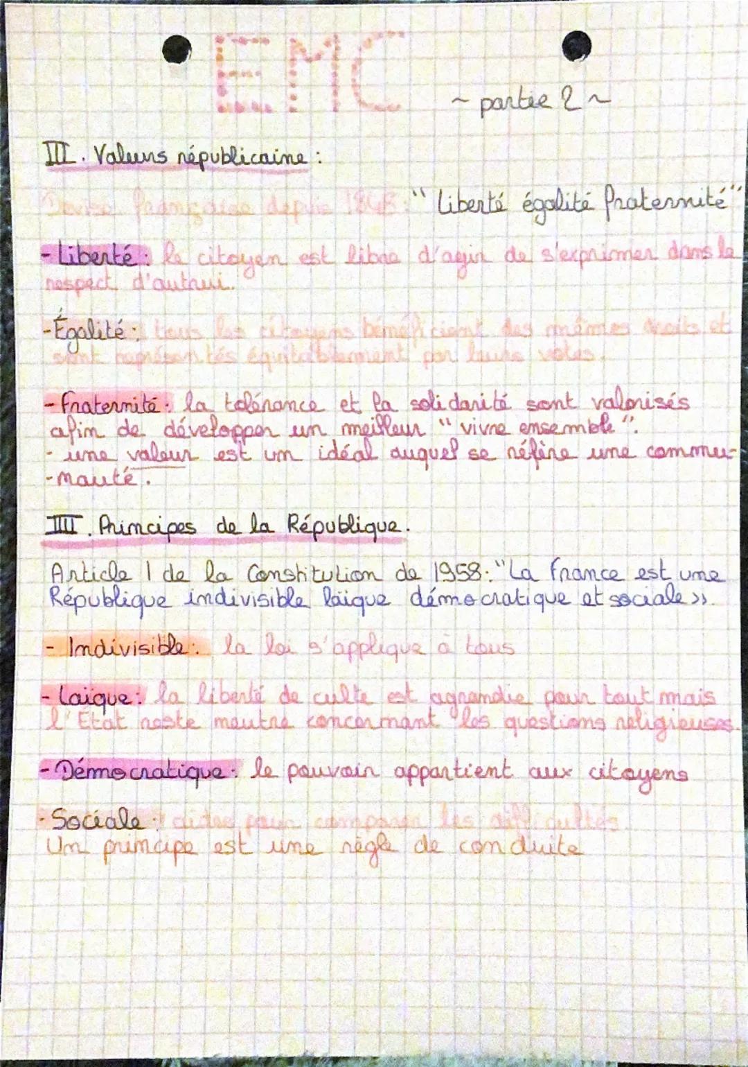 PMC
r
parte I
I. Symbole et valeurs commumes de la République:
1792
Querne France + Autriche
Rondue lebre par des soldats -
manseillais
Mari