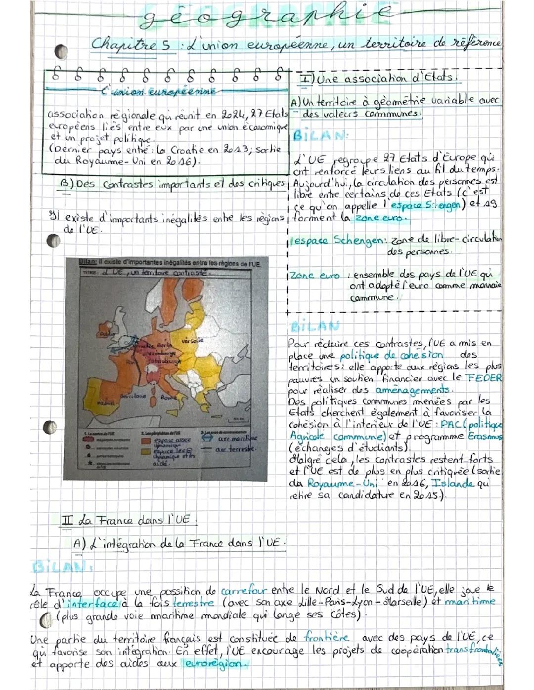 L’Union européenne, un territoire de référence