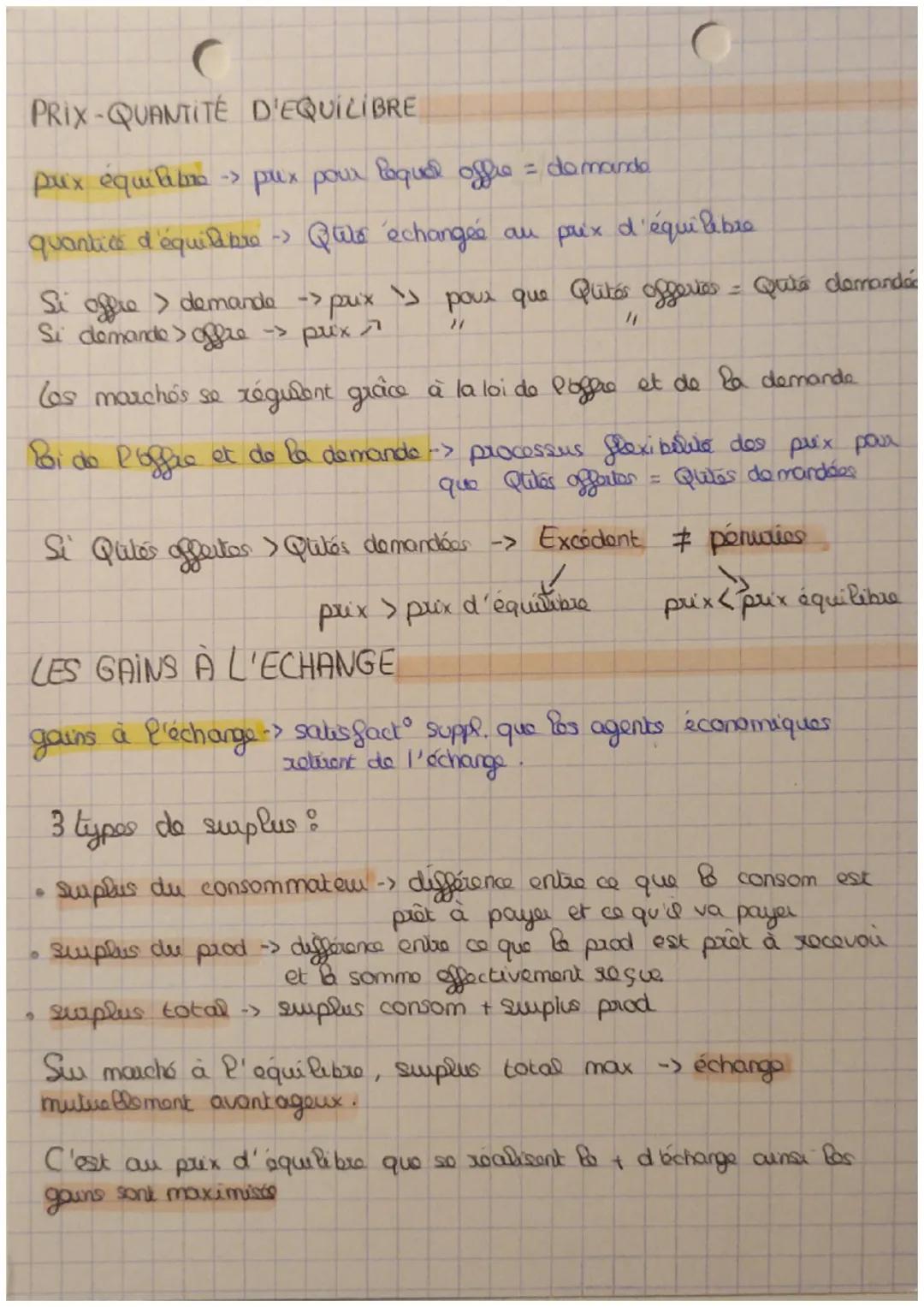 CLES ANARCHEST 1
marché -> her physique ou virtuel où se rencontre logges et la
demande dans le but de realize in écharge.
3 grands marchés
