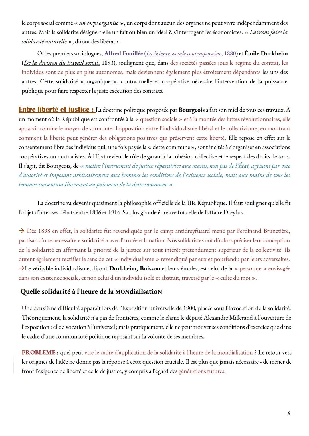 --- OCR Start ---
MANUEL DE QUESTIONS CONTEMPORAINES
SOLIDARITÉS
SOMMAIRE
I. DÉFINITION DE LA SOLIDARITÉ
1
II. HISTOIRE DE LA NOTION DE SOLI