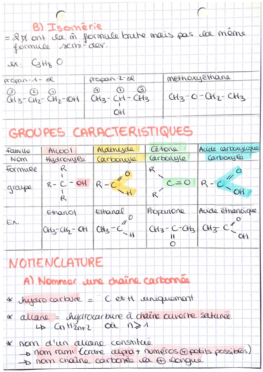 # Chap 3
la nomenclature
FORMULE BRUTE ET SEMI-DEV.
| | Brute