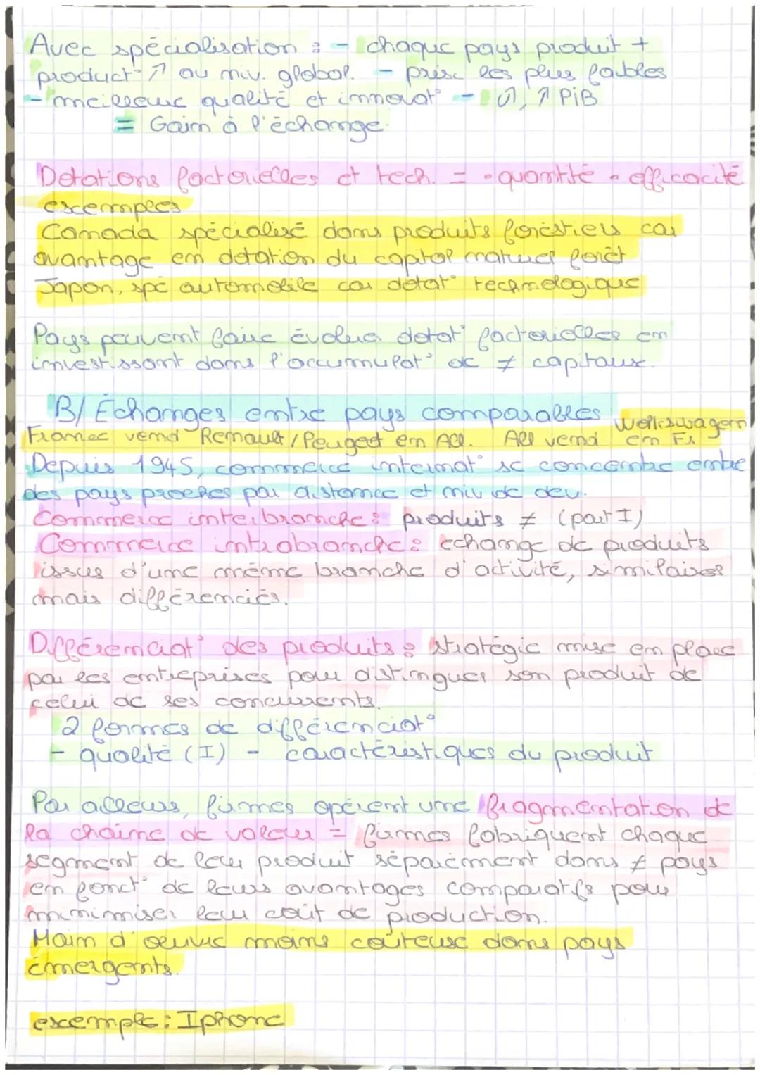 SES Chapitre 2 le commerce intermat
Commerce internationale: ensemble des
Echanges de liens et de services entre les pays.
Imbo
La progressi