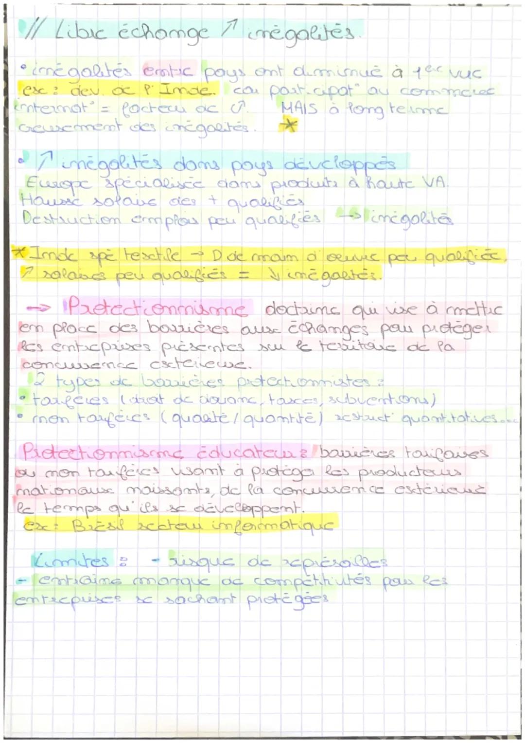 SES Chapitre 2 le commerce intermat
Commerce internationale: ensemble des
Echanges de liens et de services entre les pays.
Imbo
La progressi