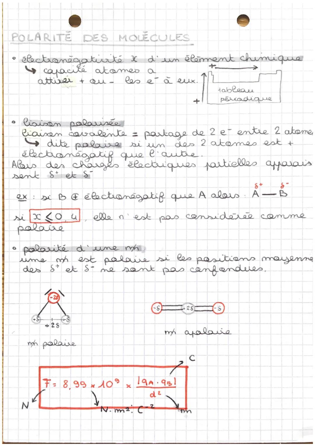 # CHAP 80 P-C.
de la structure à la
polarité
CONFIGURATION ÉLECTRONIQUE DES ATOMES
1s 2s 2p 3s 3p 3d 4s...
ex: 1s22s22p4,
cauche de val