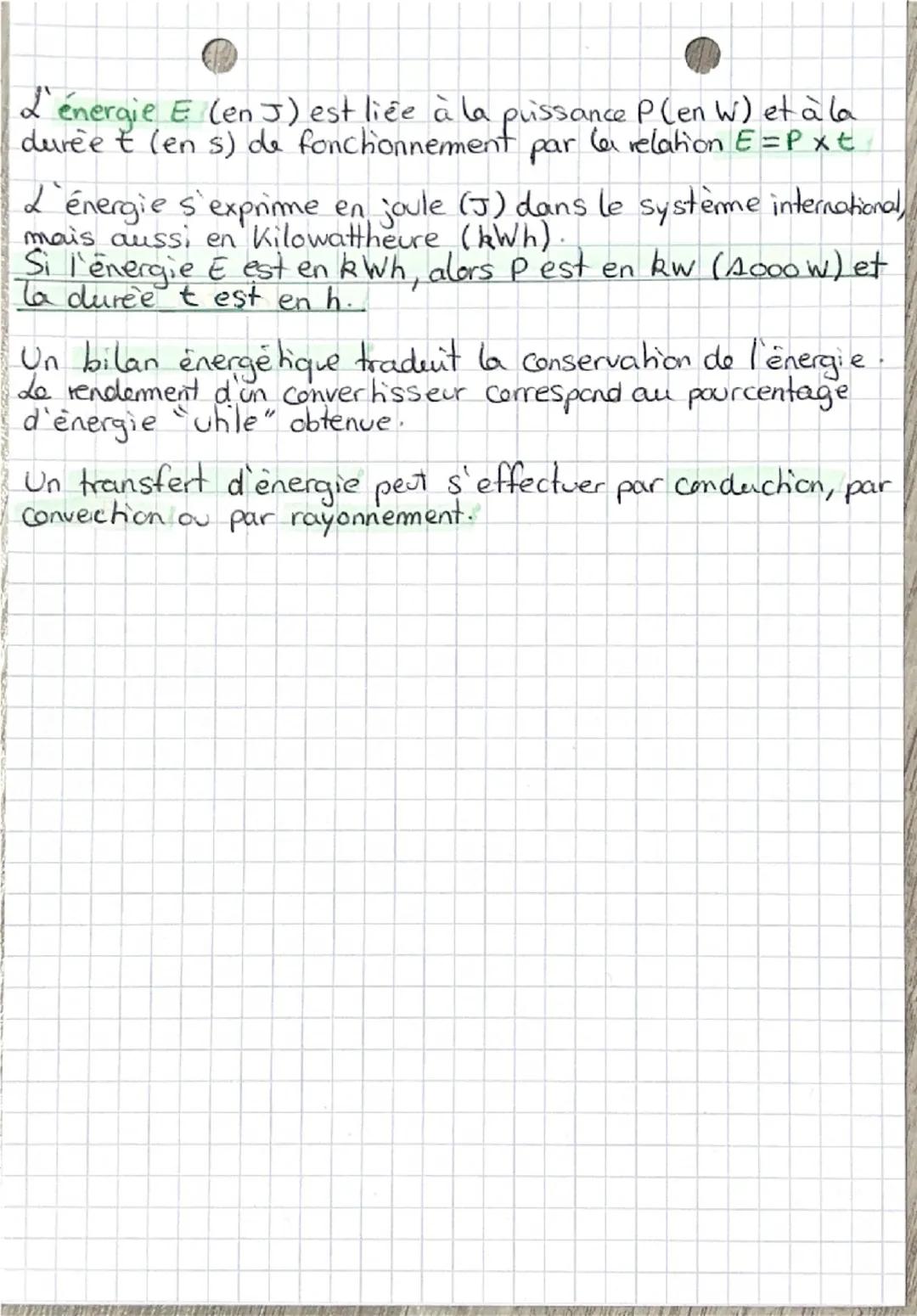 physique
chimie...
La puissance et l'énergie.
I) LA PUISSANCE:
La puissance indiquée par le fabricant est sa puissance
normale.
puissan