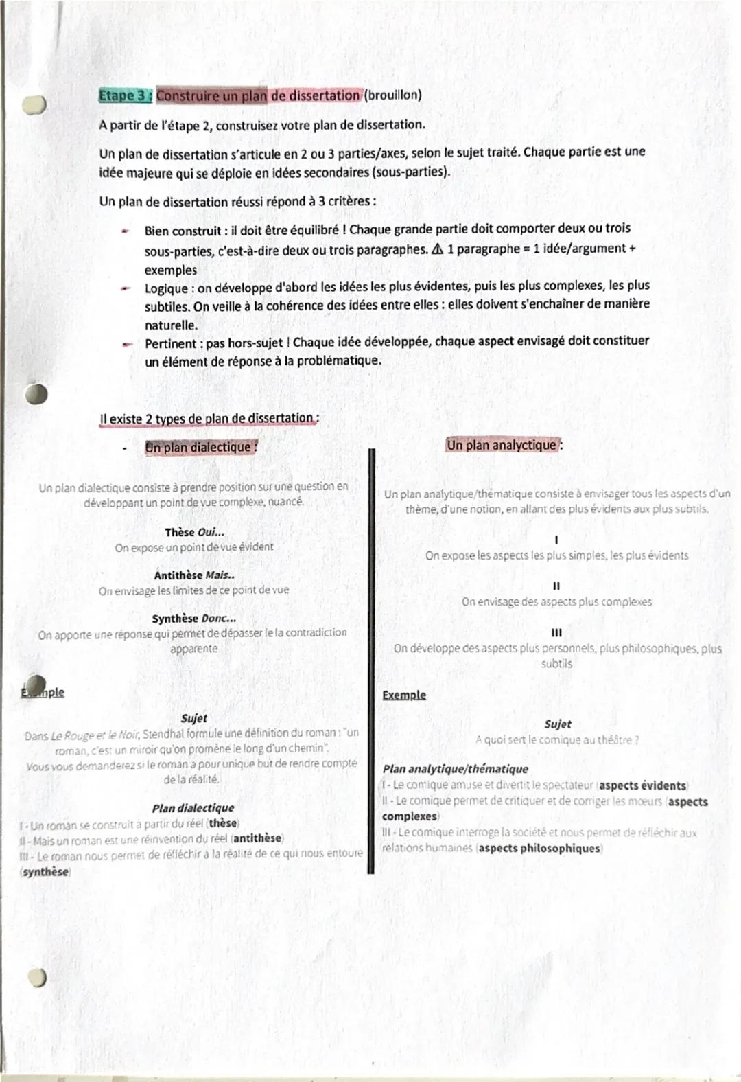 --- OCR Start ---
Comment réussir ma dissertation?
Quel est le but de la dissertation?
!
La dissertation est une réflexion centrée autour d'